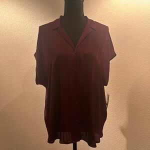 Nine West Button Down Blouse